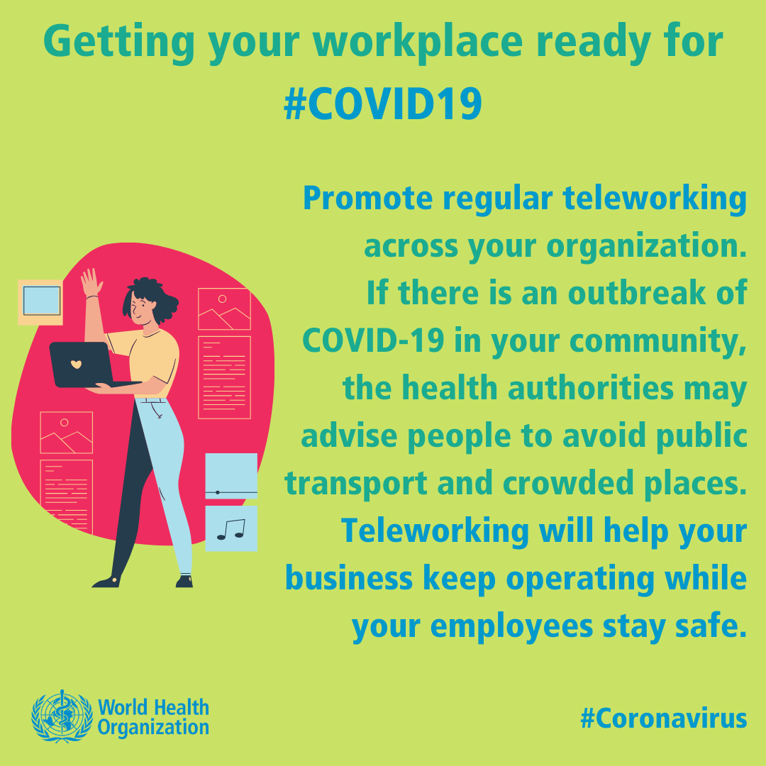 Workplace – teleworking 