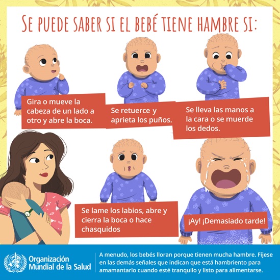 Campaña Instagram de la OMS sobre el amamantamiento