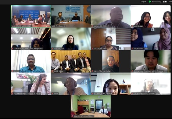 The thirteenth meeting of the Working Group for governance of the South-East Asia Regional Health Emergency Fund, virtual, on 2 July 2024.